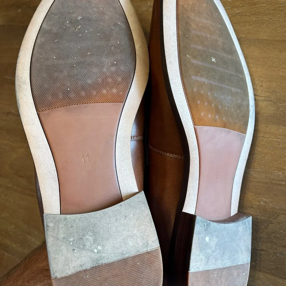 Curt & Larson Shoes Men US 11 M Brown Lyon Santos Casual Slip On‎ Loafers